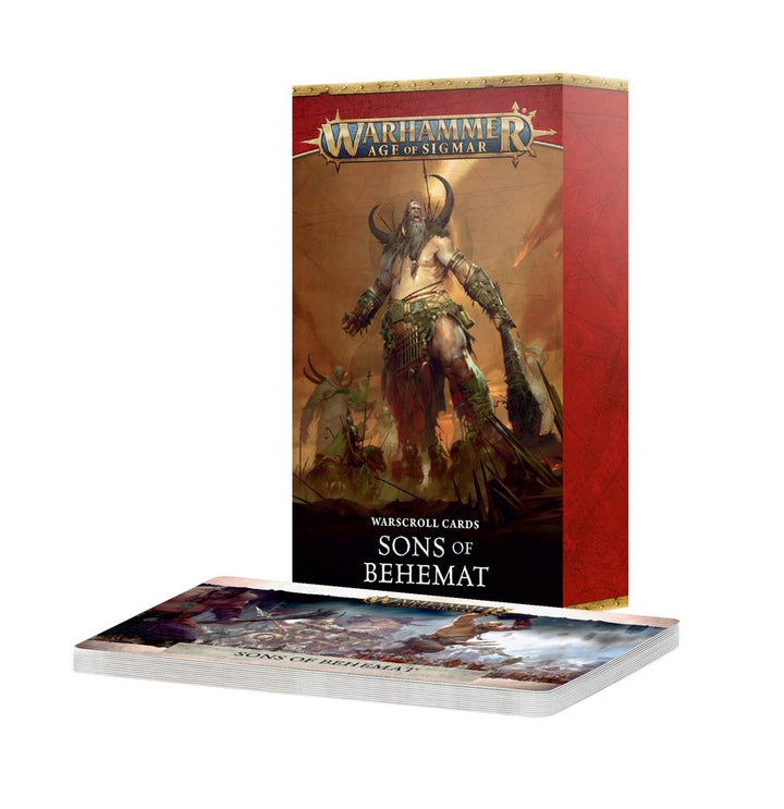 Warscroll Cards: Sons of Behemat (Englisch) (93-04) (4.0 Age of Sigmar)