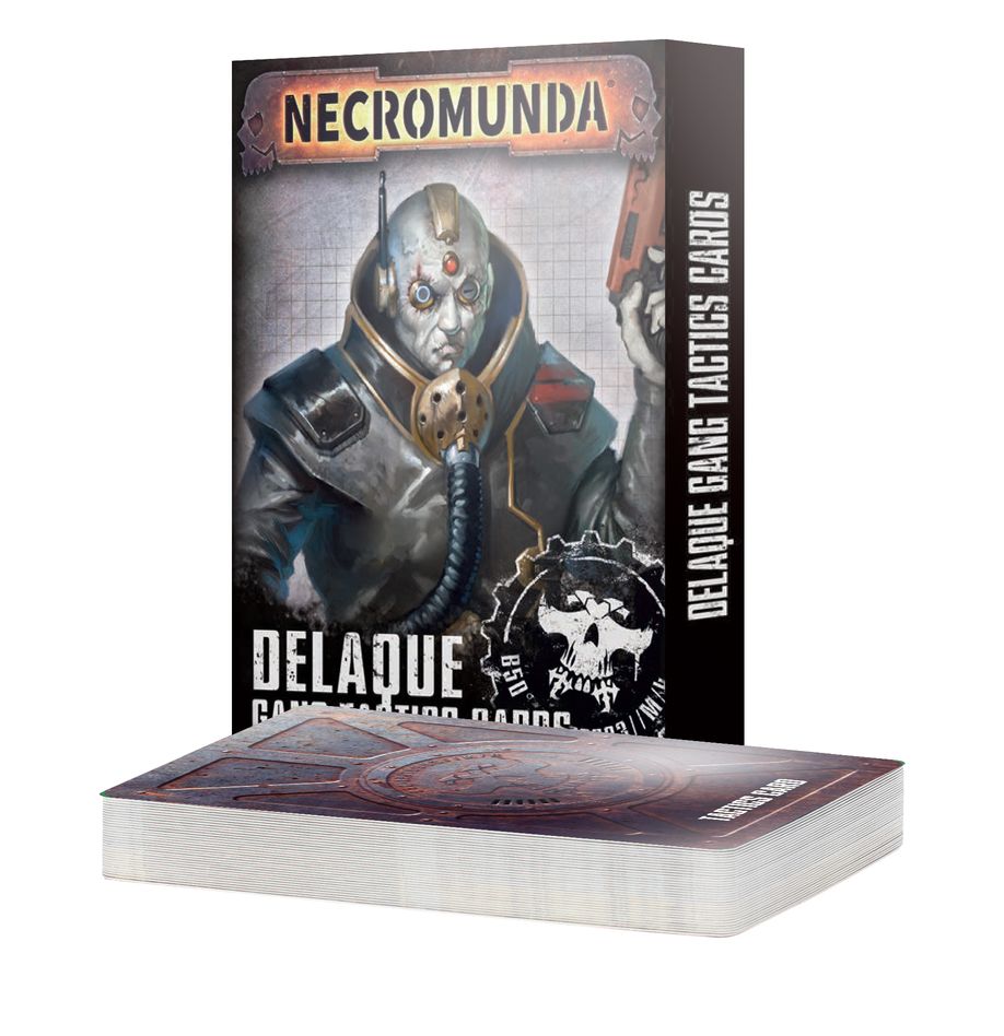 Necromunda: Delaque Gang Tactics Cards (ENG) (300-28)