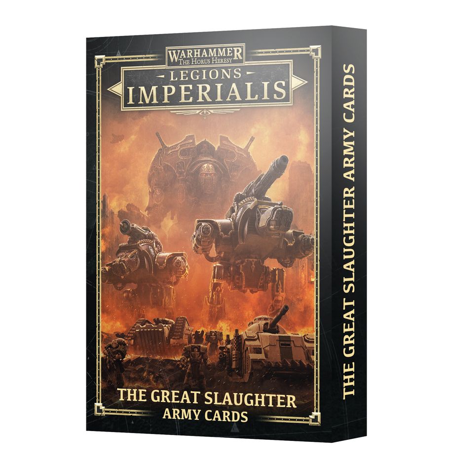 Legions Imperialis: The Horus Heresy - The Great Slaughter Army Cards (03-58) (ENG)
