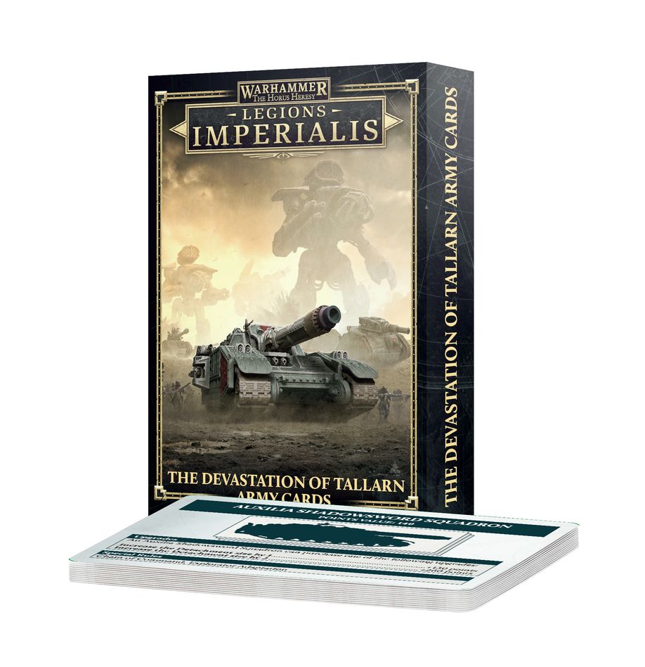 Legions Imperialis: The Devastation of Tallarn Army Cards (03-72) (ENG)