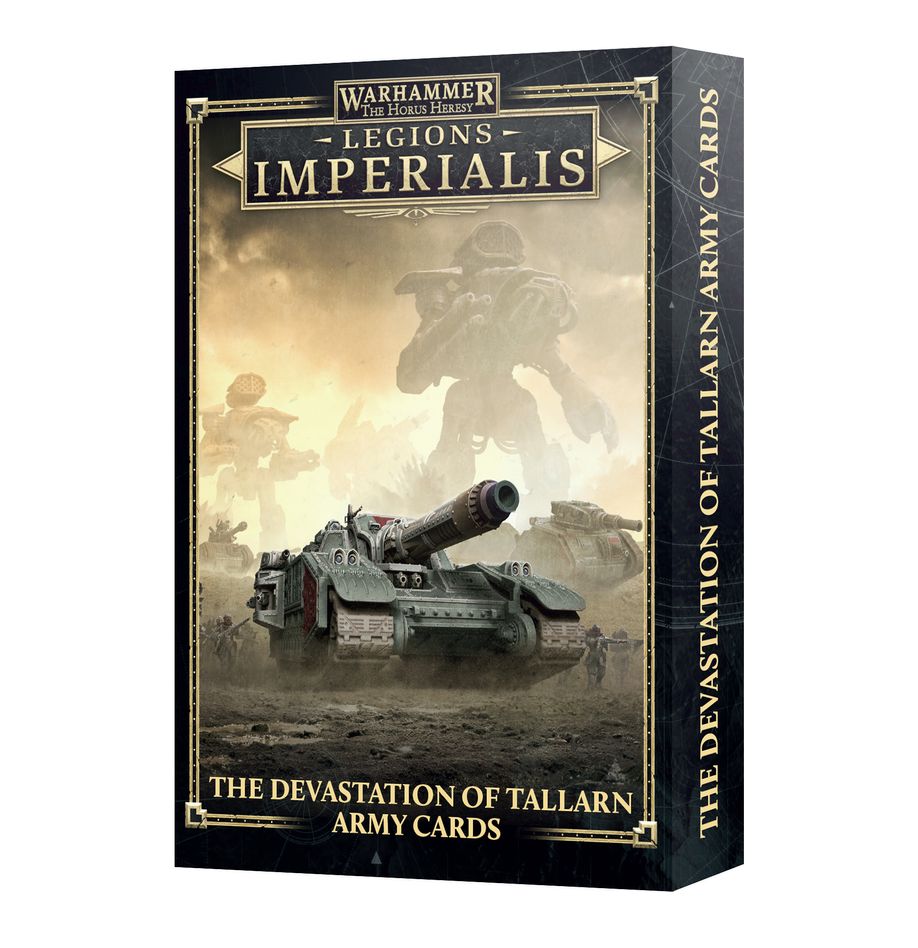 Legions Imperialis: The Devastation of Tallarn Army Cards (03-72) (ENG)