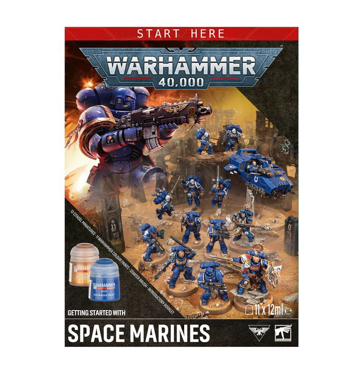 Warhammer 40,000 Getting Started with Space Marines (Englisch) (60-52) (11 Edition - 2026)