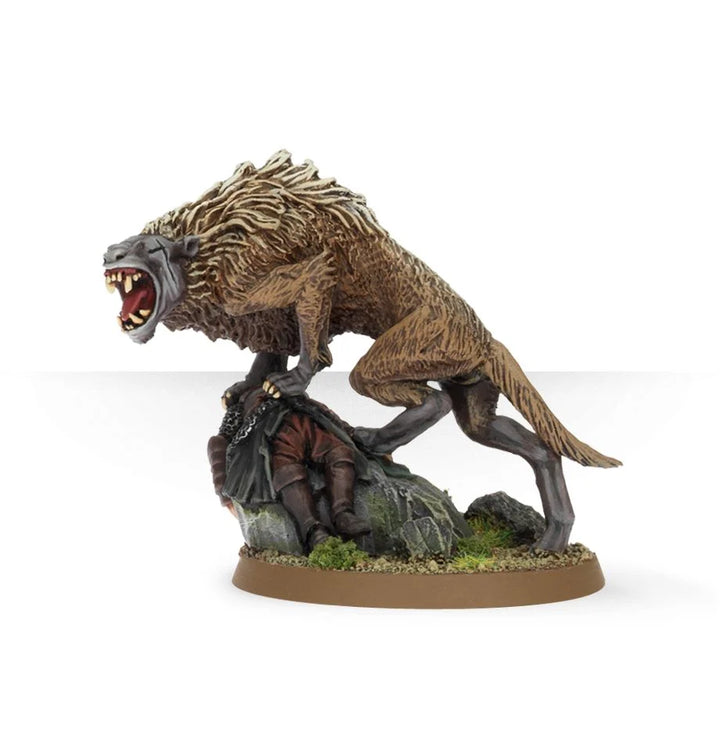 Middle-Earth: Wild Warg Chieftain (Mail Order) (Grimwarg)