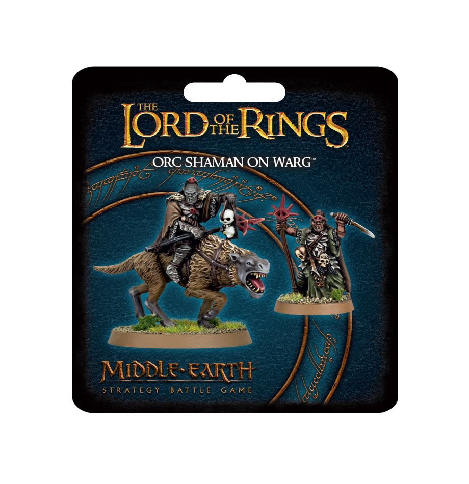 Middle-Earth : Orc Shaman on Warg (251780) (Mail Order) (Orkschamane auf Warg™)