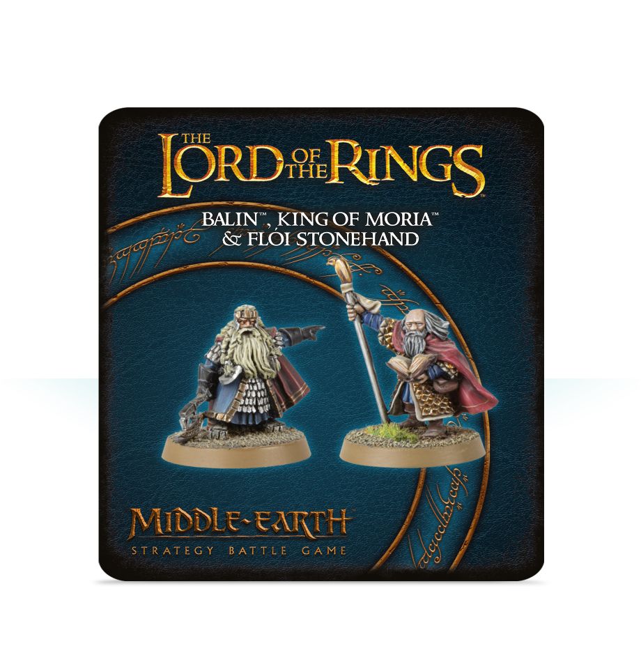 Middle-Earth : Balin™, King of Moria™, and Flói Stonehand (Mail Order) (Balin™, König von Moria™, und Flói Steinhand)
