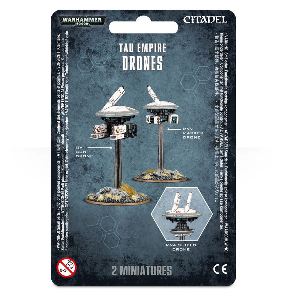 T'au Empire : Tactical Drones (56-23) (Taktische Drohnen)