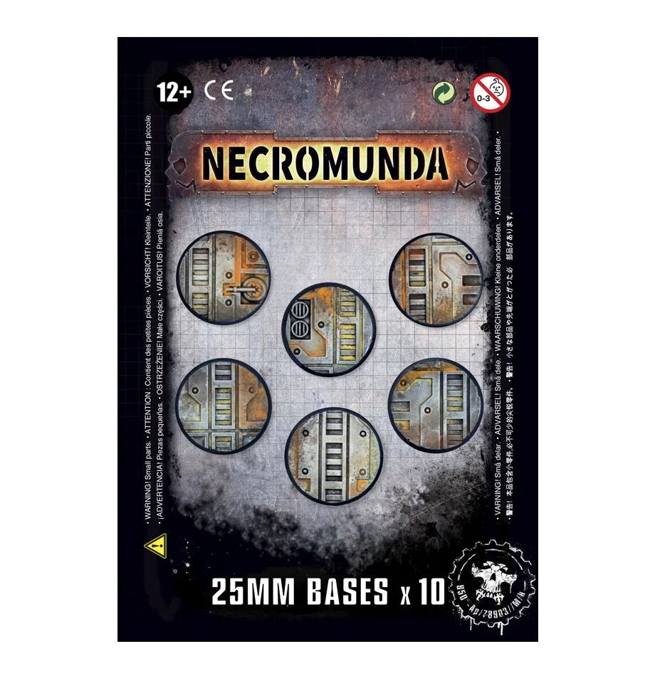 Necromunda: 25mm Round Bases (300-15) (Mail Order)