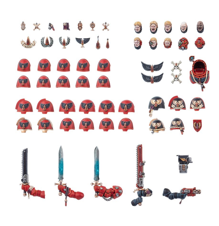 Blood Angels: Upgrades and Transfers (41-49) (Blood Angels Upgradeset und Abziehbilder)