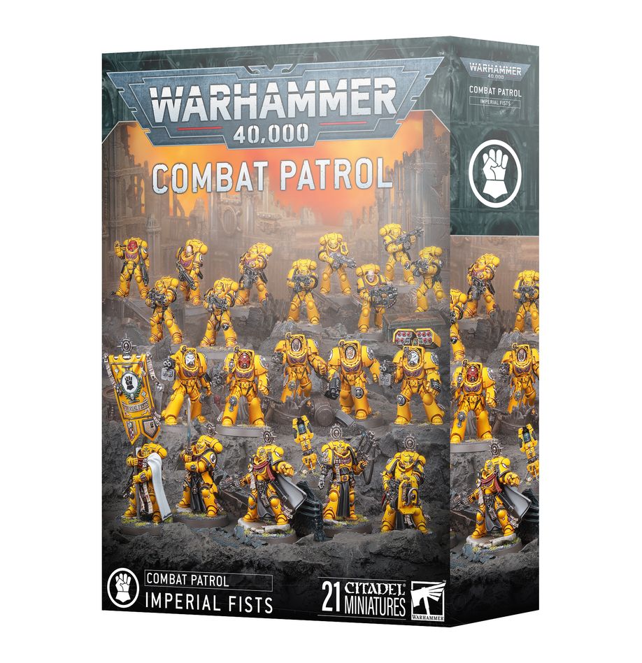 Combat Patrol: Imperial Fists (73-557) (Kampfpatrouille der Imperial Fists)
