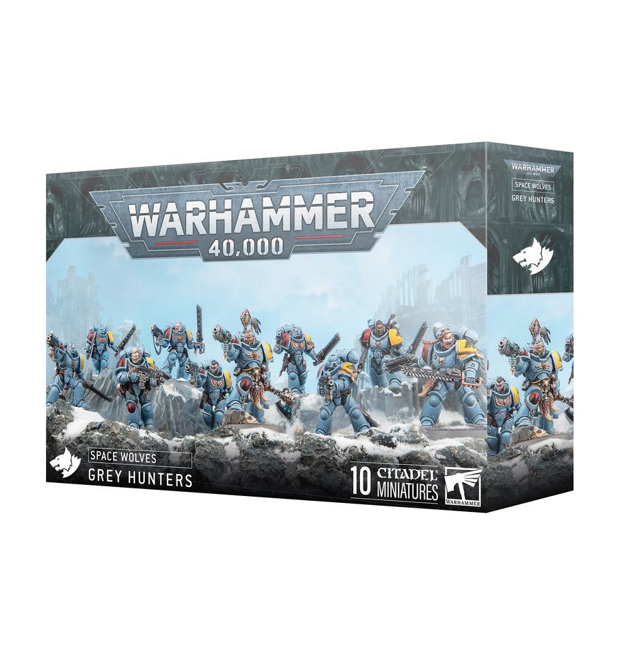 Space Wolves: Grey Hunters (53-21) (Graumähnen)