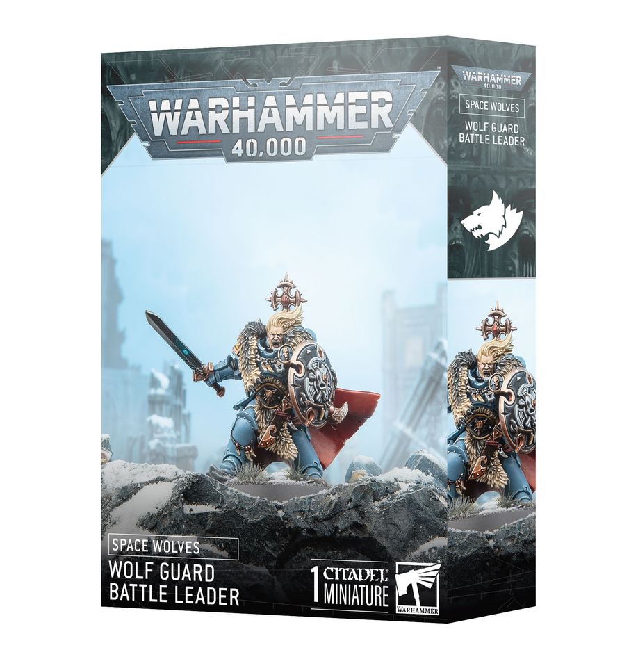 Space Wolves: Wolf Guard Battle Leader (53-31) (Wolfsgarde-Held)