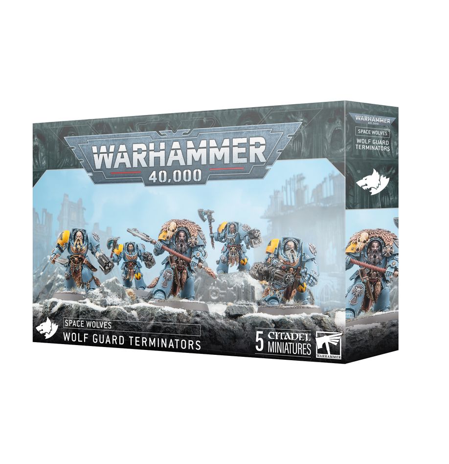 Space Wolves: Wolf Guard Terminators (53-36) (Wolfsgarde-Terminatoren)