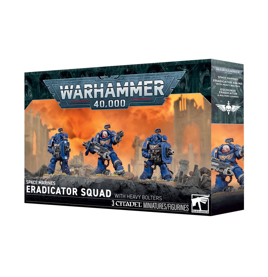 Space Marines: Eradicator Squad With Heavy Bolters (48-110) (Eradicatortrupp mit Schweren Boltern)