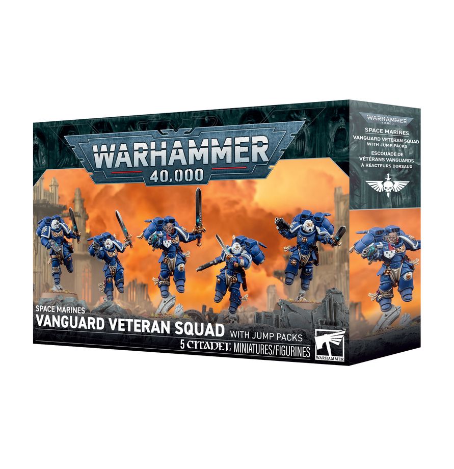 Space Marines: Vanguard Veteran Squad with Jump Packs (48-106) (Expugnatorgardetrupp mit Sprungmodulen)