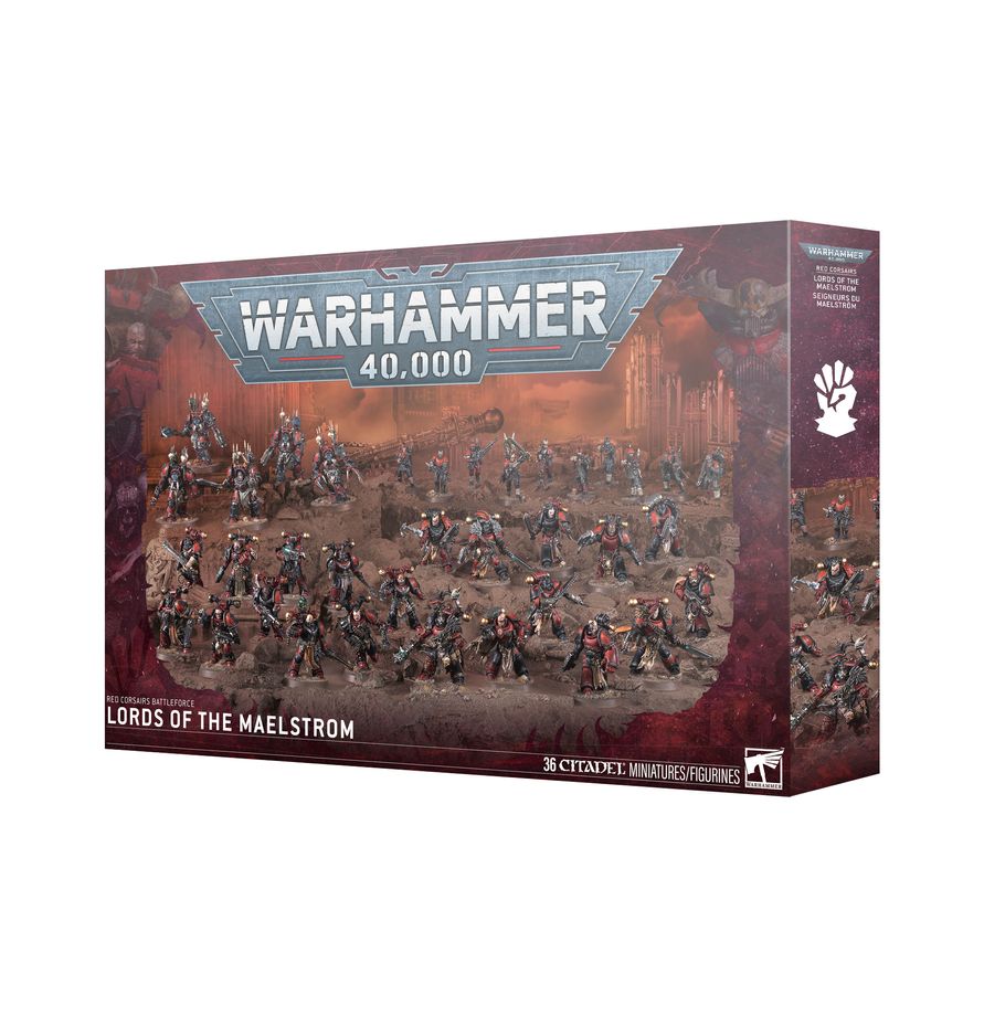Red Corsairs Battleforce: Lords of the Maelstrom (43-108) (Streitmacht der Roten Korsaren: Fürsten des Mahlstroms)