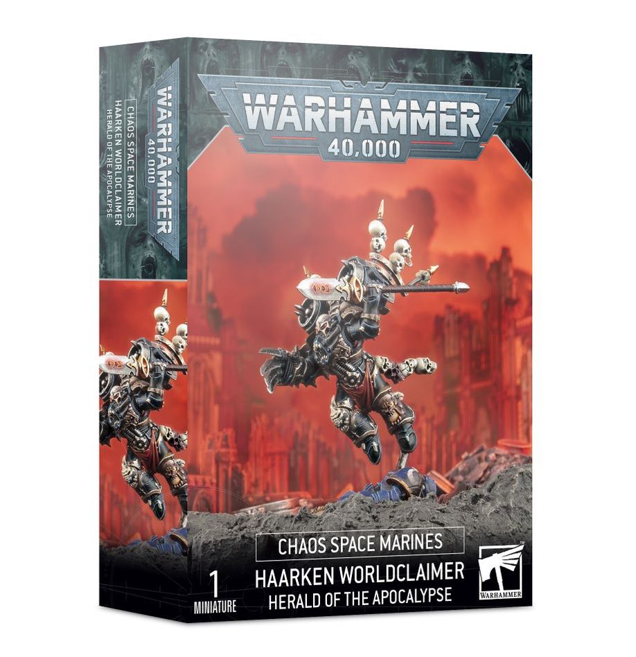 Chaos Space Marines: Haarken Worldclaimer, Herald of the Apocalypse (43-23)