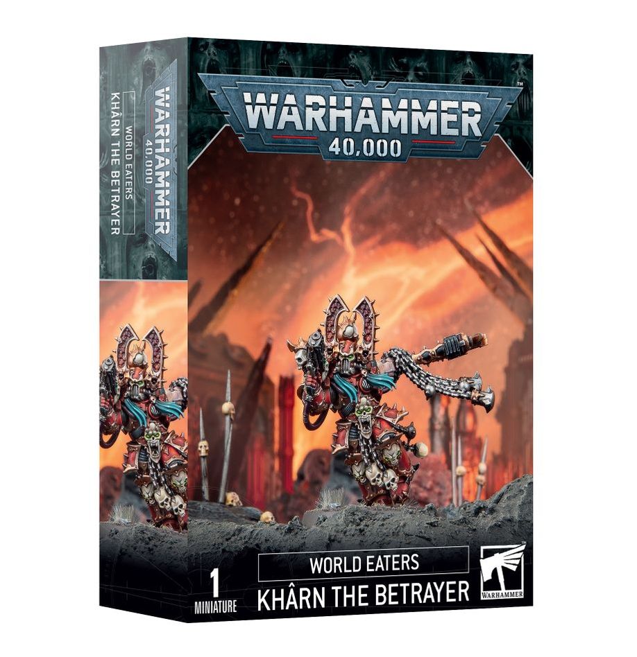 Chaos Space Marines : World Eaters Khârn the Betrayer (43-25)