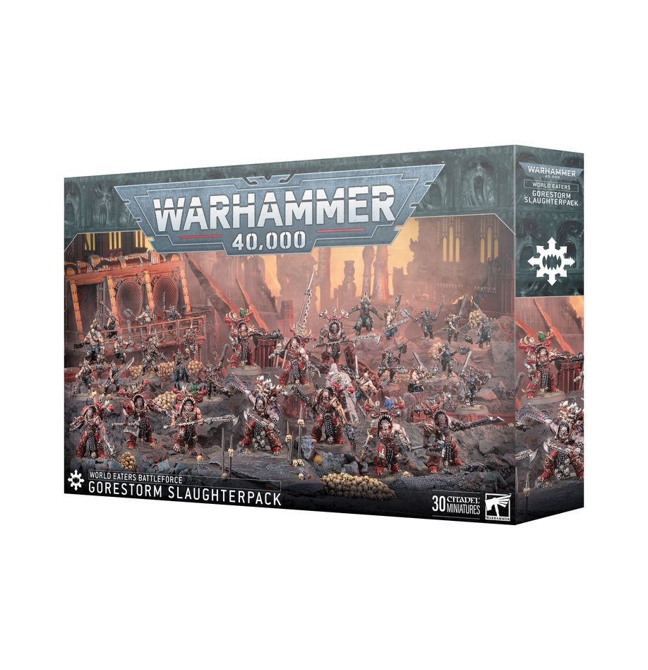 Battleforce: Gorestorm Slaughterpack (67-04) (Streitmacht der World Eaters: Blutsturm-Mordrudel)