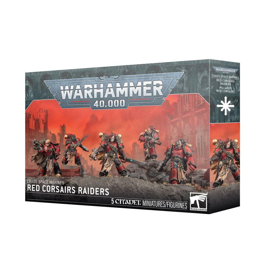 Chaos Space Marines: Red Corsairs Raiders (43-113) (Plünderer der Roten Korsaren)
