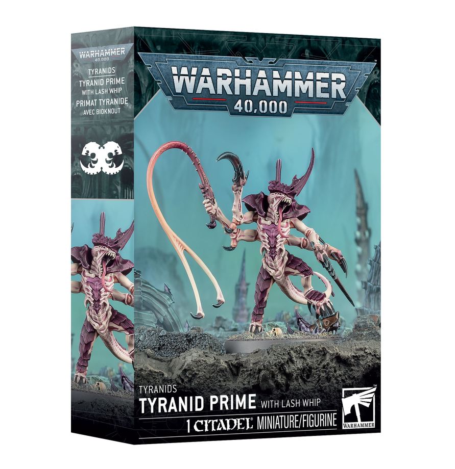 Tyranids: Tyranid Prime with Lash Whip (51-35) (Alphakrieger mit Tentakelpeitsche)
