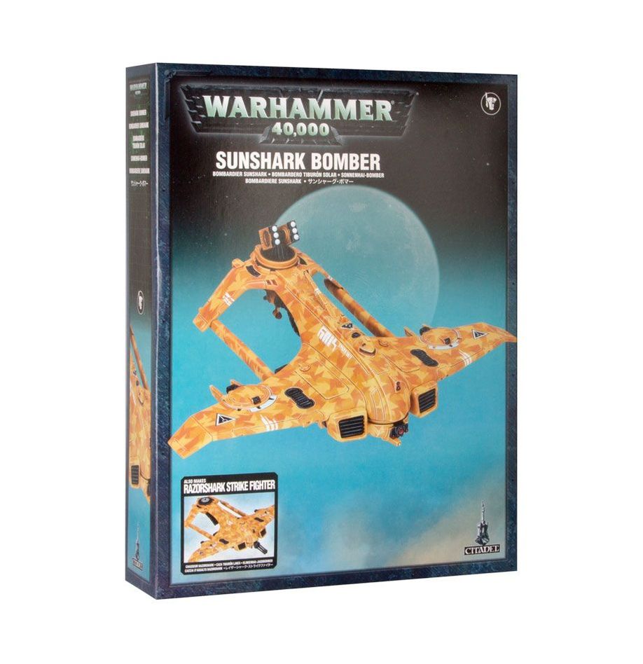 T'au Empire : AX39 Sun Shark Bomber (Mail Order) (Razorshark Strike Fighter)