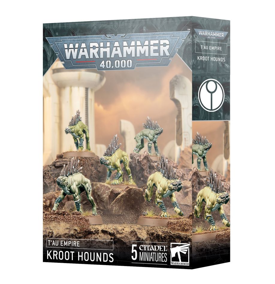 T'au Empire : Kroot Hounds (56-58) (Kroothunde)