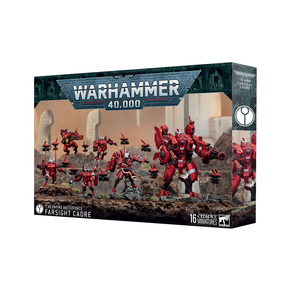 T’au Empire Battleforce: Farsight Cadre (71-56) (Streitmacht des Sternenreichs der T'au: Weitsicht-Kader)
