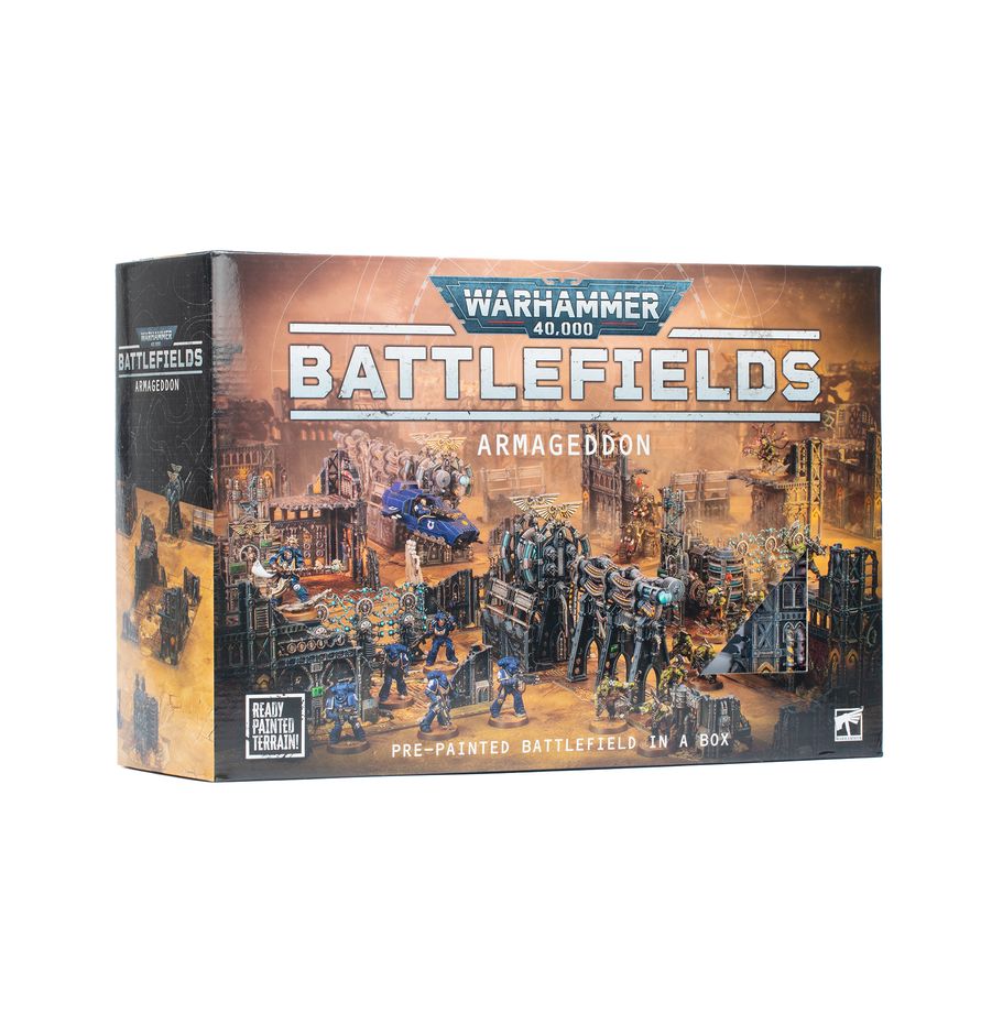 Battlefields: Armageddon – Pre Painted (40-70) (11 Edition - 2026) (Schlachtfelder: Armageddon – Bemaltes Gelände)