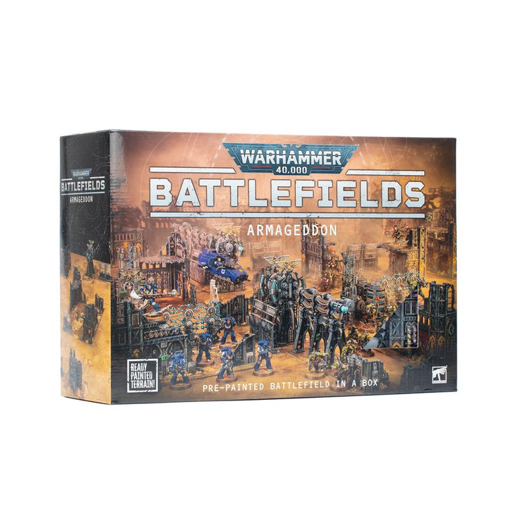 Battlefields: Armageddon – Pre Painted (40-70) (11 Edition - 2026) (Schlachtfelder: Armageddon – Bemaltes Gelände)