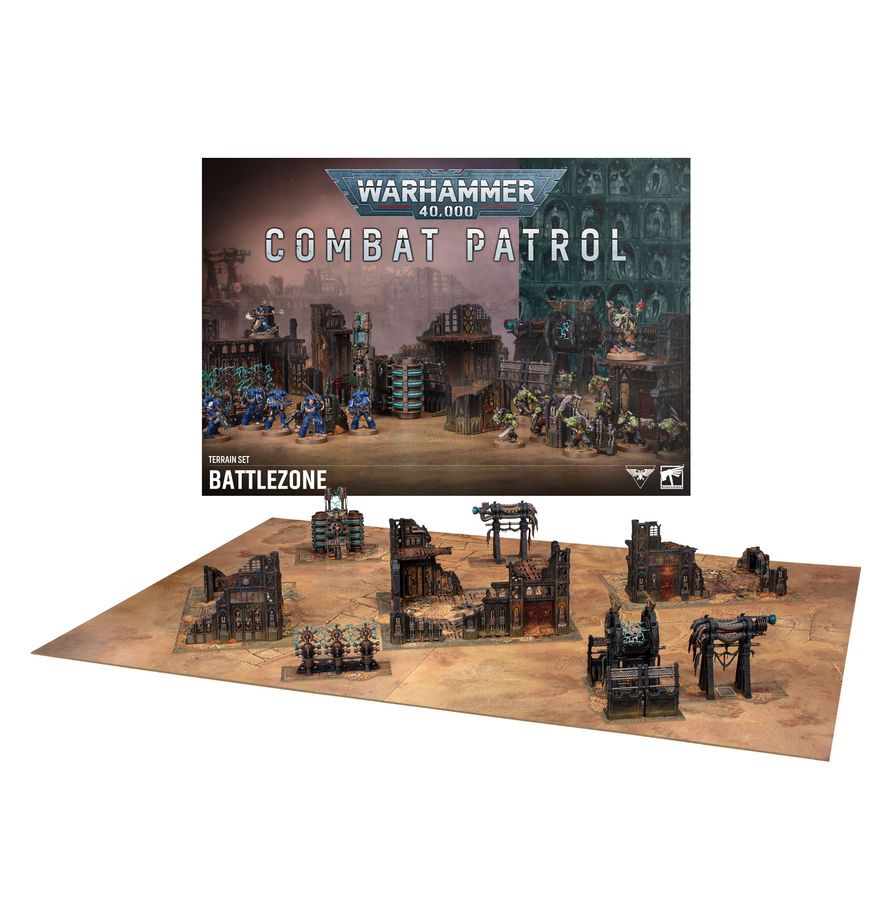 Warhammer 40,000 Combat Patrol Terrain Set Battlezone (73-401) (11 Edition - 2026) (Kampfpatrouille-Geländeset: Gefechtszone)