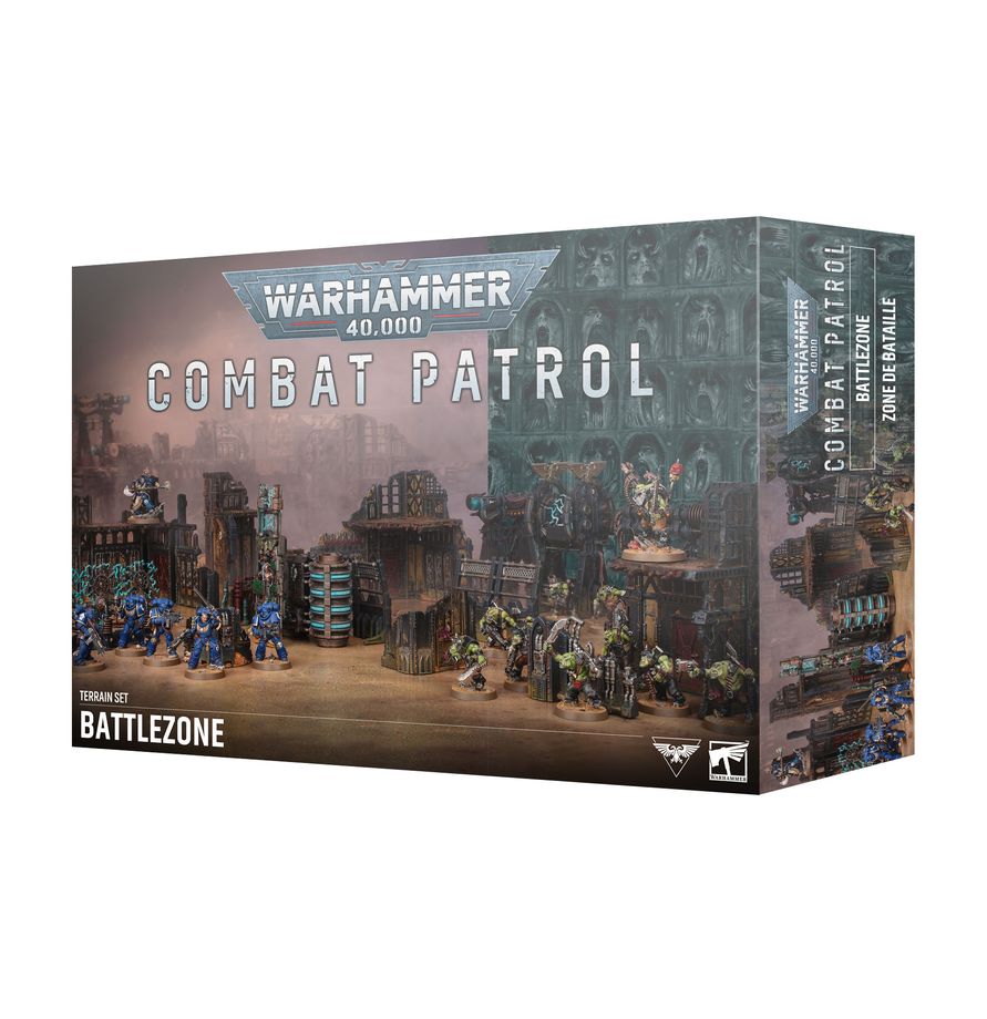 Warhammer 40,000 Combat Patrol Terrain Set Battlezone (73-401) (11 Edition - 2026) (Kampfpatrouille-Geländeset: Gefechtszone)