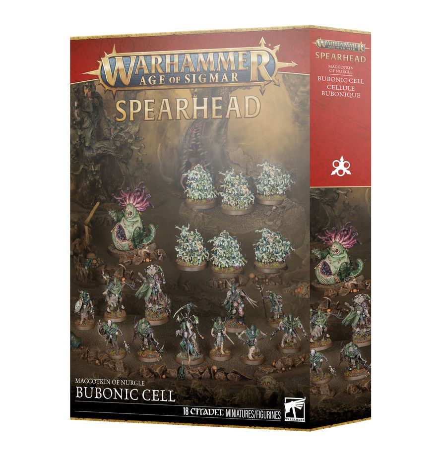 Spearhead: Maggotkin of Nurgle – Bubonic Cell (70-838) (Speerspitze der Madensippe des Nurgle – Seuchenzelle)