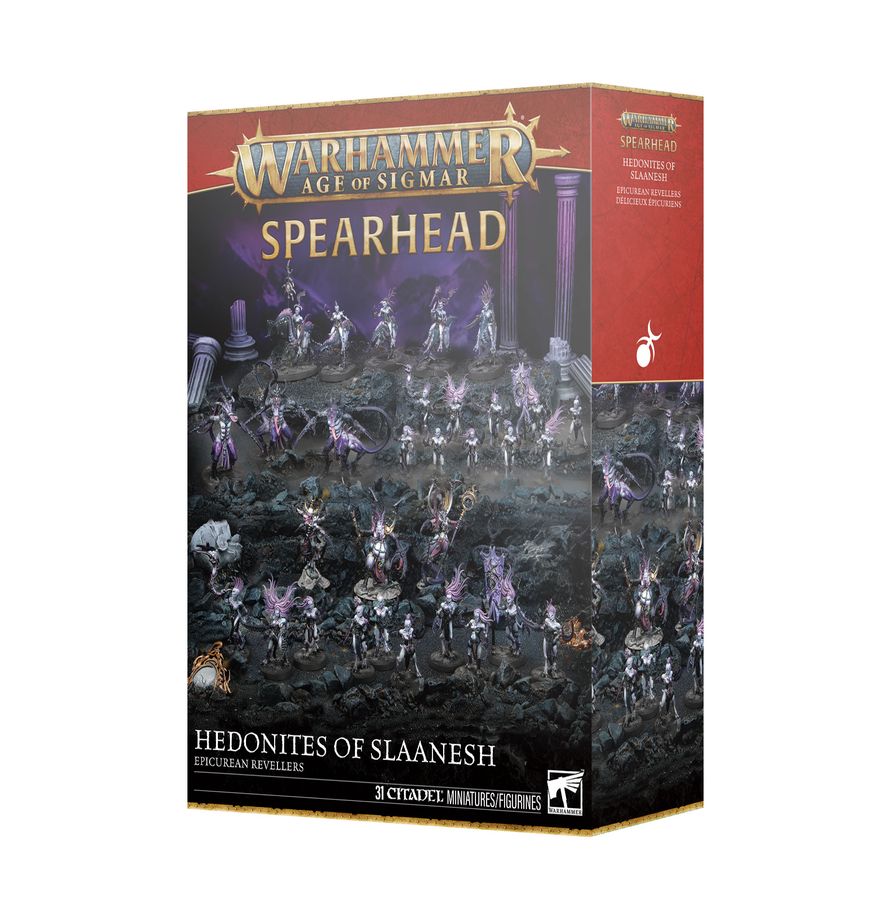 Spearhead: Hedonites of Slaanesh – Epicurean Revellers (70-834) (Speerspitze der Hedoniten des Slaanesh: Epikureische Feiernde)