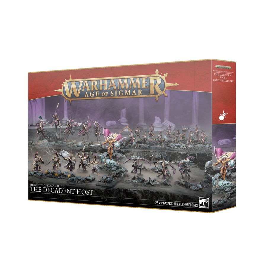 Battleforce: Hedonites of Slaanesh – The Decadent Host (83-125) (Streitmacht der Hedoniten des Slaanesh – Das dekadente Heer)