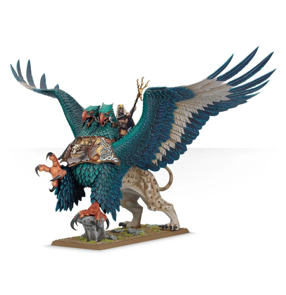 Cities of Sigmar: Battlemage on Griffon (Mail Order) (Karl Franz on Deathclaw)