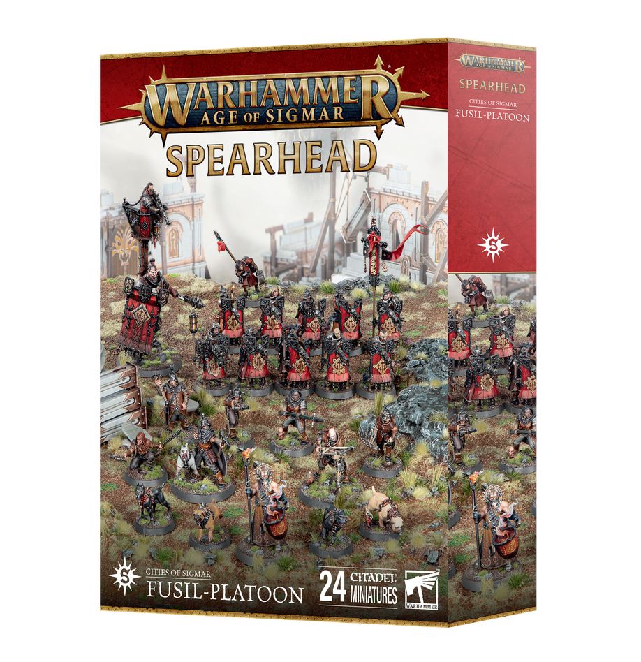 Spearhead: Cities of Sigmar - Fusil-Platoon (70-862) (Speerspitze der Städte Sigmars - Füsilierzug)