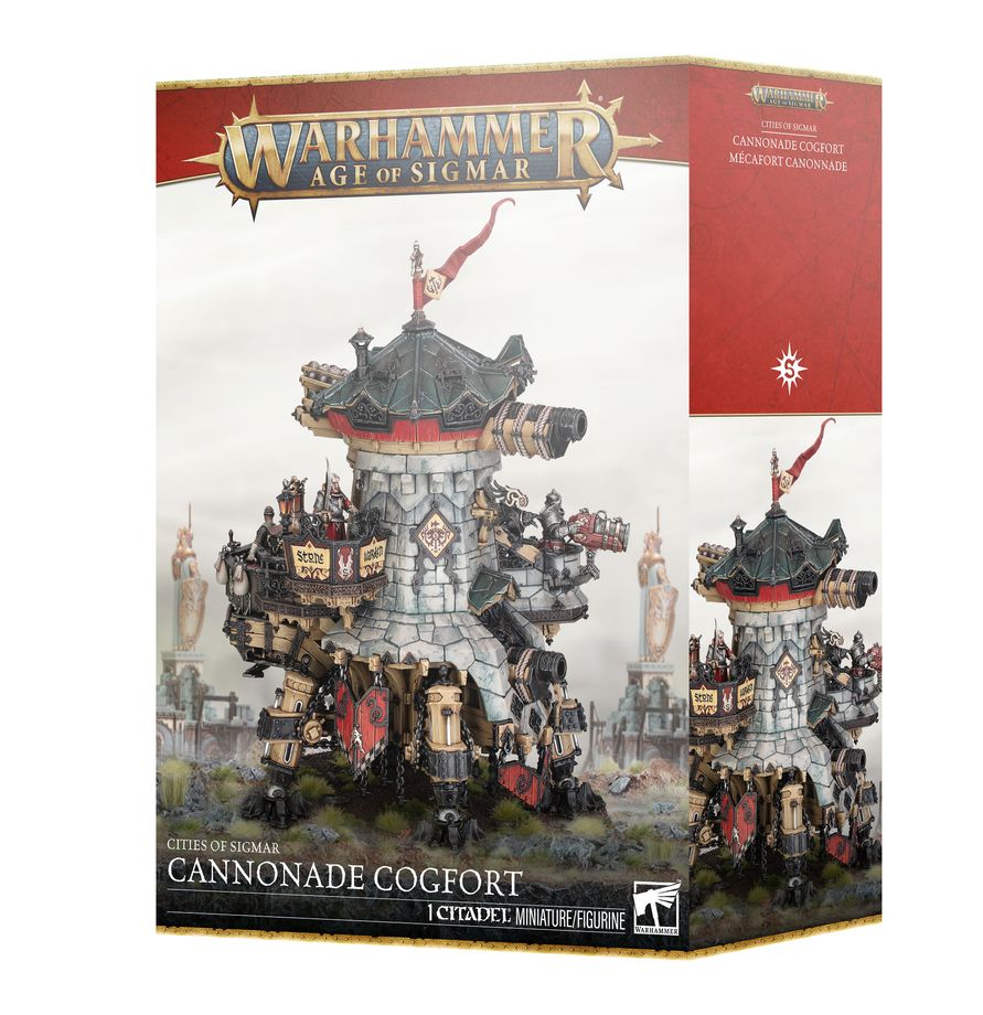 Cities Of Sigmar: Cannonade Cogfort / Conqueror Cogfort (86-15) (Breitseite-Zahnradkastell / Eroberer-Zahnradkastell)