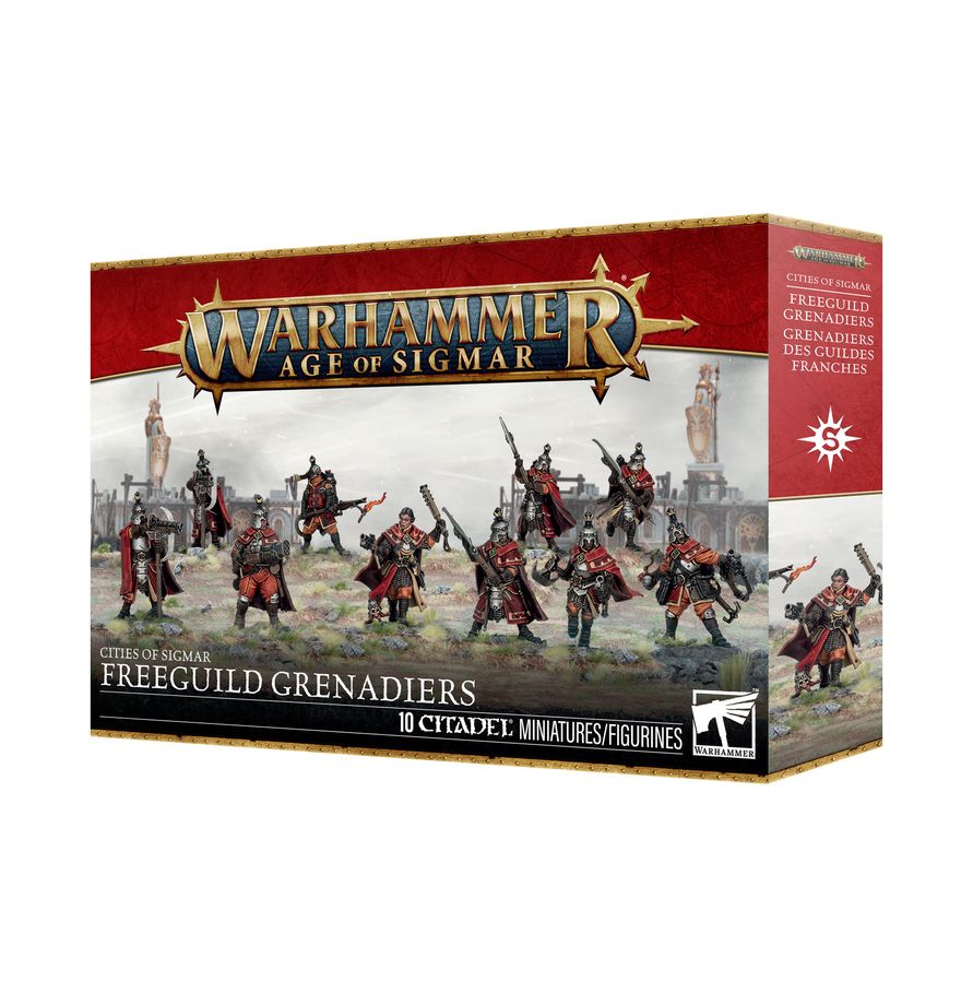 Cities Of Sigmar: Freeguild Grenadiers (86-54) (Freigilden-Grenadiere)