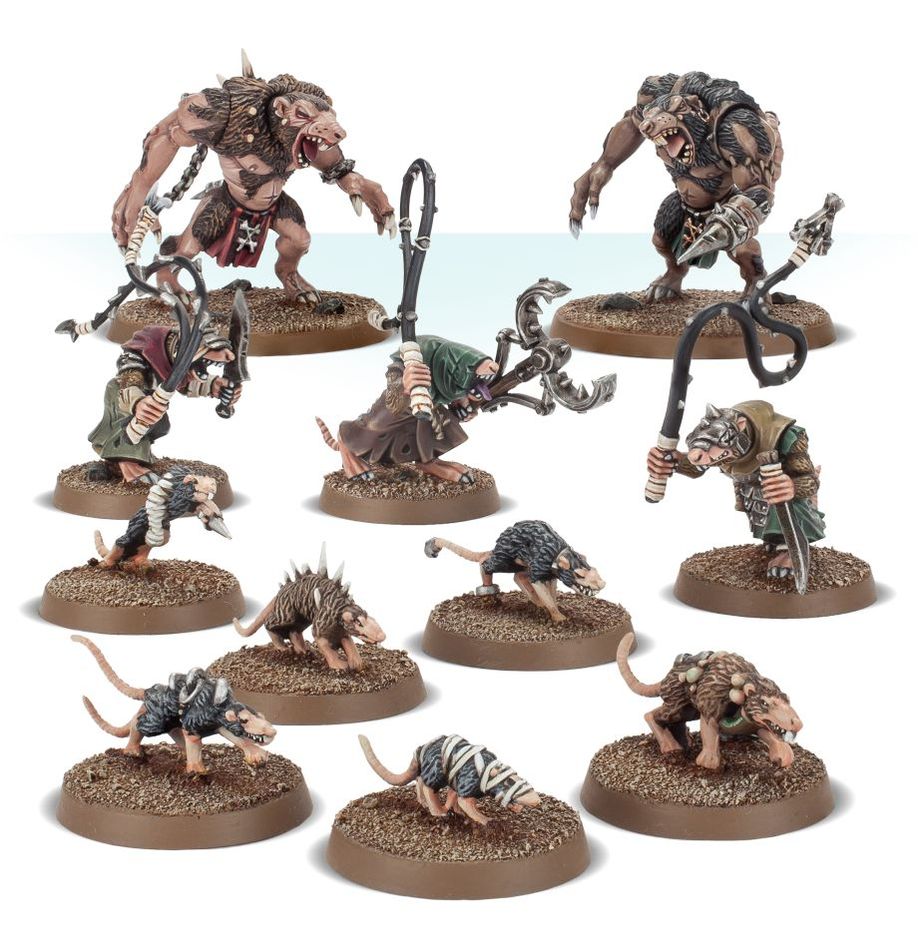 Skaven: Rat Ogors, Giant Rats and Packmasters (Mail Order)