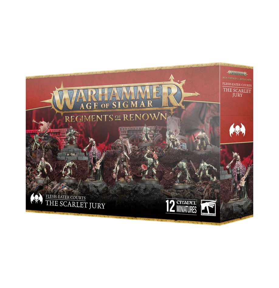 Flesh-Eater Courts: Regiment of Renown: The Scarlet Jury (91-89) (Berühmtes Regiment: Das Blutrote Gericht)