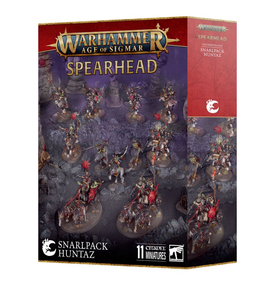 Spearhead: Gloomspite Gitz - Snarlpack Huntaz (70-894) (Speerspitze der Mondwahn-Gits – Rudelfletscha-Jäga)