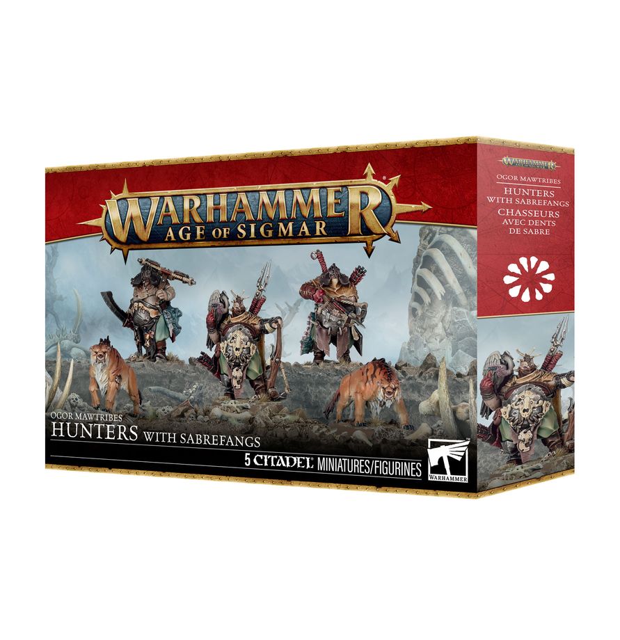 Ogor Mawtribes: Hunters with Sabrefangs (95-23) (Jäger mit Säbelzähnen)
