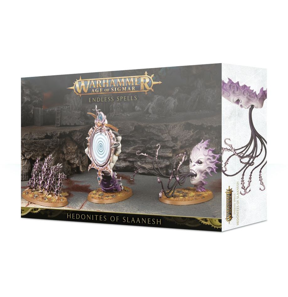 Hedonites of Slaanesh: Endless Spells (Mail Order) (Endloszauber der Hedonites of Slaanesh)