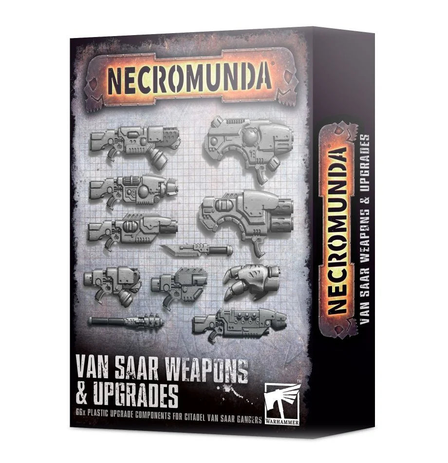 Necromunda: Waffen & Upgrades der Van Saar (300-78)