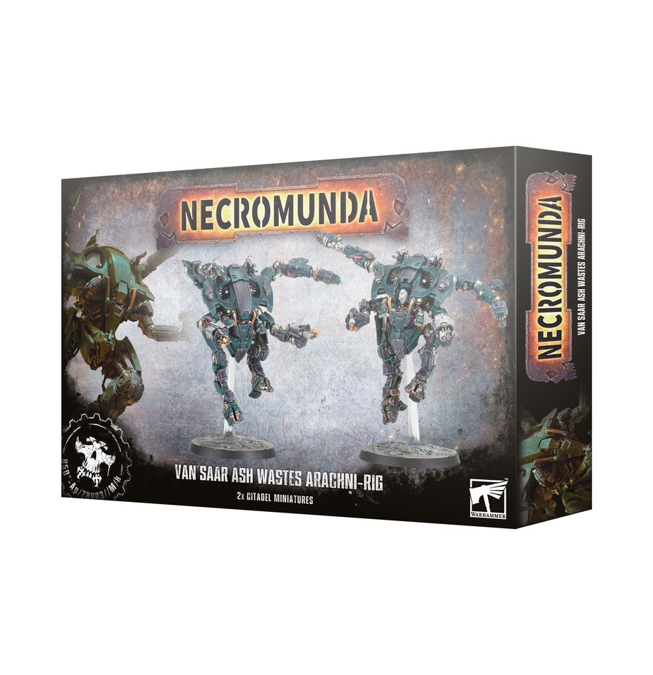 Necromunda: Van Saar Ash Wastes Arachni-rigs (301-22)