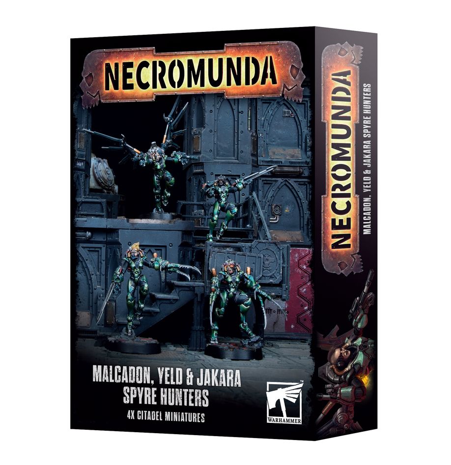 Necromunda: Malcadon, Yeld & Jakara Spyre Hunters (301-44)