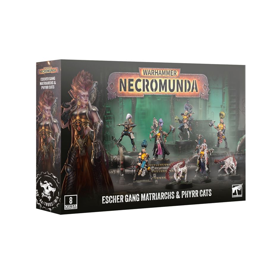 Necromunda: Escher Matriarchs &amp; Phyrr Cats (301-75)