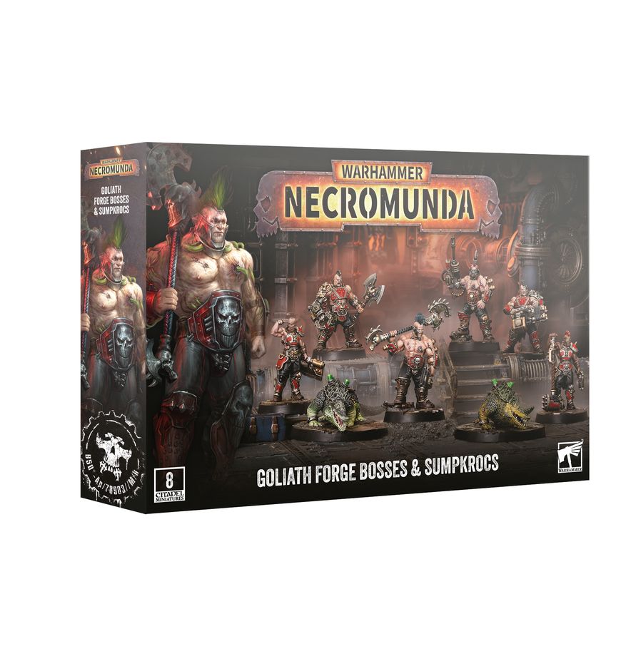 Necromunda: Goliath Forge Bosses &amp; Sumpkrocs (301-76)