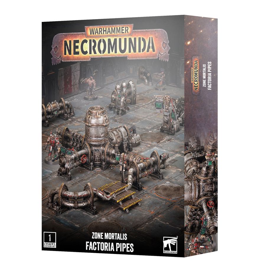 Warhammer Necromunda: Zone Mortalis Factoria Pipes (301-80)