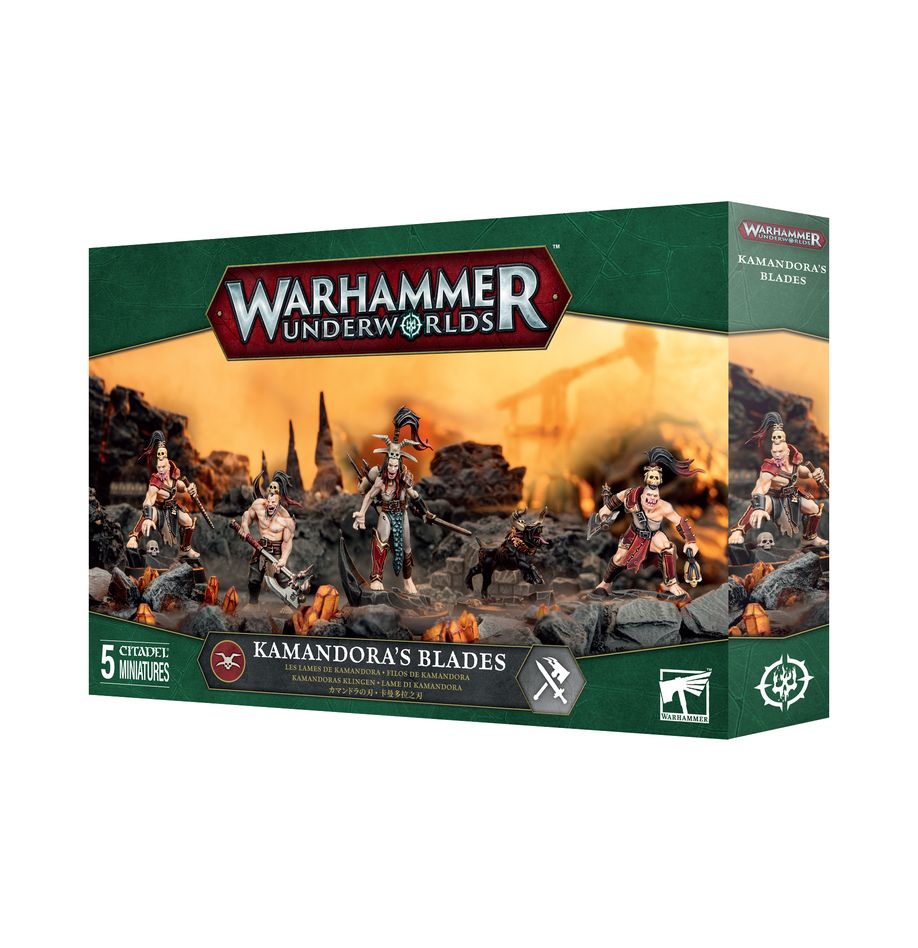 Warhammer Underworlds: Kamandora's Blades (Deutsch, Englisch, ... ) (34-008) (Kamandoras Klingen)